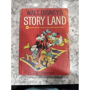 Walt Disney's Story Land Book (1962 HC) – Kids' Room Decor • Airbnb • Vrbo